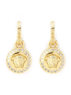 ( Access Edit ) Versace Boucles D'oreilles Greca Et Medusa Femme