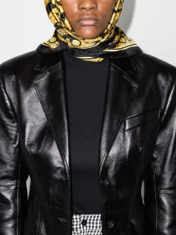 Versace I7900 NERO/ORO Foulard à Imprimé Femme -Pas Cher Versace Boutique 12572467 36192987 600