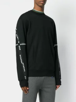 Versace B1008 BLACK Sweat à Bandes Logo Homme 7 Versace B1008 BLACK Sweat à Bandes Logo Homme -Pas Cher Versace Boutique 12999456 13756122 600