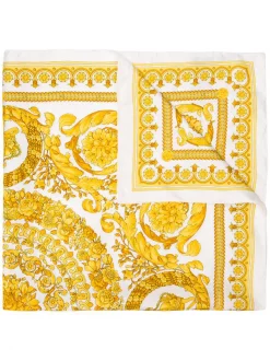 Versace Foulard Baroque I7047 BIANCO ORO