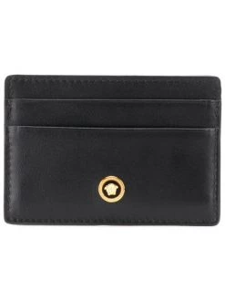 Versace D41OH BLACK Porte-cartes à Plaque Medusa Homme