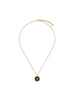 Versace K41T NERO/ORO Collier à Pendentif Homme