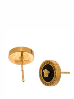 Versace K41T NERO/ORO Boucles D'oreilles Medusa Homme -Pas Cher Versace Boutique 13594901 38527160 600
