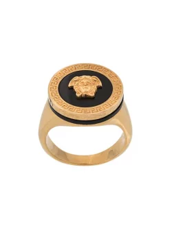 Versace Bague à Détail Medusa K41T GOLD
