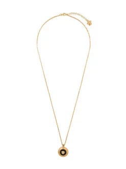 Versace Collier à Pendentif Medusa Homme
