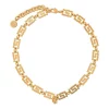 Versace D00H GOLD Collier Greca En Chaîne Homme