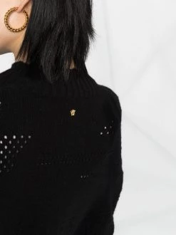 Versace Pull à Effet Usé Femme -Pas Cher Versace Boutique 14373801 1c709a74 76c7 4cc2 ba7b d6b0c8d7772d 600