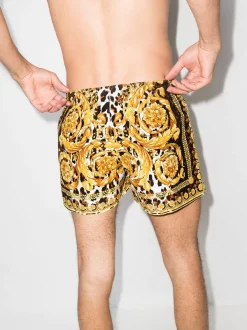 Versace Short De Bain à Imprimé Baroque Homme -Pas Cher Versace Boutique 14502792 36359547 600