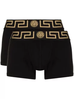 ( Positively Conscious ) Versace Boxer à Logo Homme