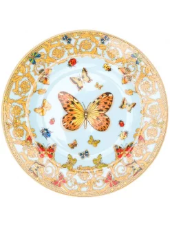 Versace Assiette Ronde Le Jardin 18cm Femme