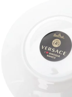 Versace BAROQUE BIANCO BROTTELLER 18 CM Assiette Medusa Baroque 18cm Femme -Pas Cher Versace Boutique 14612852 22567224 600
