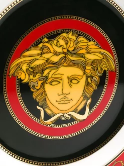 Versace Assiette Ronde Medusa Head (18 Cm) Femme -Pas Cher Versace Boutique 14612854 22569376 600