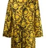 Versace Robe De Chambre à Imprimé Baroque Homme