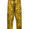 Versace A7900 Pantalon De Pyjama à Imprimé Baroque Femme