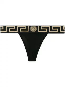 ( Positively Conscious ) Versace String Medusa Greek Key A1008
