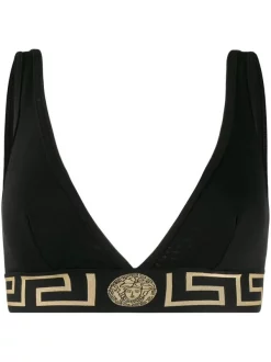 ( Positively Conscious ) Versace Soutien-gorge Medusa Greek Key A1008