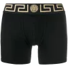 ( Positively Conscious ) Versace A80G BLACK GOLD Boxer Greca Key Homme