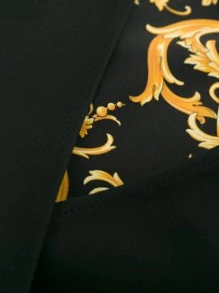 Versace A1008 BLACK Robe Sans Manches à Boutonnière Croisée Femme 12 Versace A1008 BLACK Robe Sans Manches à Boutonnière Croisée Femme -Pas Cher Versace Boutique 14685478 23203055 600