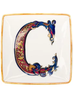 Versace Assiestte Holiday Alphabet 'C' Femme