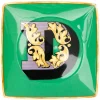 Versace Assiestte Holiday Alphabet 'D' HOLIDAY ALPHABET D