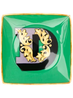 Versace Assiestte Holiday Alphabet 'D' HOLIDAY ALPHABET D