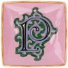 Versace Assiestte Holiday Alphabet 'P' Femme