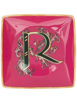 Versace 15253 HOLIDAY ALPHABET R Cendrier à Imprimé Baroque Femme