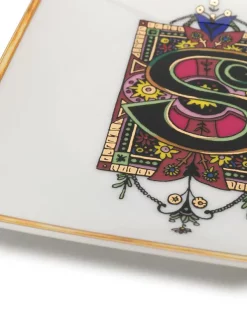 Versace 15253 HOLIDAY ALPHABET S Assiestte Holiday Alphabet 'S' Femme -Pas Cher Versace Boutique 14719134 23358700 600