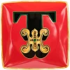 Versace Assiestte Holiday Alphabet 'T' Femme