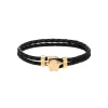 Versace Bracelet à Ornements Medusa D41O NERO/ORO