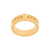 Versace D00H Bague à Détail De Medusa Femme