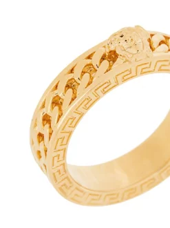 Versace D00H Bague à Détail De Medusa Femme -Pas Cher Versace Boutique 14763461 23569996 600
