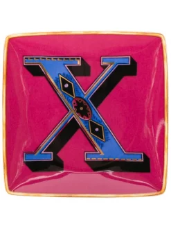 Versace HOLIDAY ALPHABET X - 12 CM Assiette Décorative X Femme