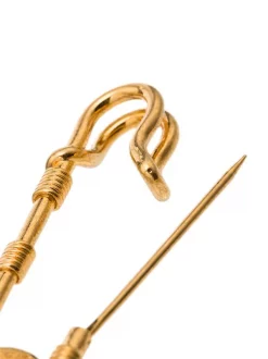 Versace Broche à Design D'épingle à Nourrice Medusa KOT METALLIC -Pas Cher Versace Boutique 14808160 26155068 600