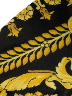 Versace A7900 Yellow Black Haut De Bikini à Imprimé Baroque Femme -Pas Cher Versace Boutique 14846183 24153008 600