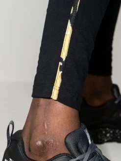 ( Access Edit ) Versace A1008 BLACK Legging à Bandes Grecca Femme -Pas Cher Versace Boutique 14910454 36813754 600