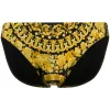Versace A7900 F. DO NERO+STAMPA ORO Slip De Bain à Imprimé Baroque Homme