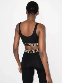 ( Access Edit ) Versace Brassière De Sport à Bord Greca Femme -Pas Cher Versace Boutique 14945319 37625693 600