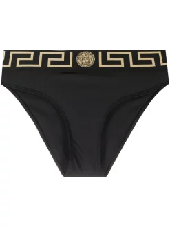 ( Positively Conscious ) Versace Bas De Bikini Greca Key Femme