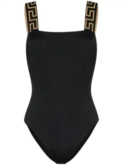 ( Positively Conscious ) Versace Maillot De Bain Greca Key Femme