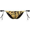 ( Access Edit ) Versace A7900 FDO NERO STAMPA ORO Bas De Bikini à Imprimé Baroque Femme