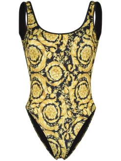 ( Access Edit ) Versace Maillot De Bain à Imprimé Baroque Femme