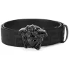 Versace D41P NERO PALLADIO Ceinture à Boucle Medusa Homme