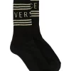 Versace Chaussettes Rayées à Logo Homme