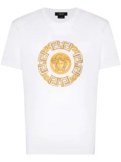 ( Access Edit ) Versace A1001 OPTICAL WHITE T-shirt Medusa Homme