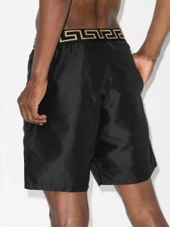 Versace A80G NERO GRECA ORO Short De Bain à Bande Greca Homme 5 Versace A80G NERO GRECA ORO Short De Bain à Bande Greca Homme -Pas Cher Versace Boutique 15258998 28033430 600