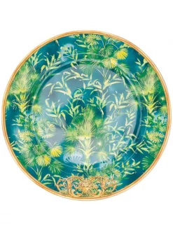 Versace Assiette Ronde Imprimée Femme