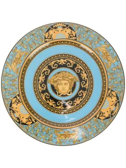 Versace Assiette Medusa à Imprimé Baroque Femme