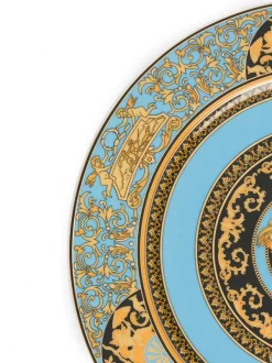 Versace Assiette Medusa à Imprimé Baroque Femme -Pas Cher Versace Boutique 15261254 26905718 600