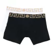 Versace Boxer à Bande Greca Homme